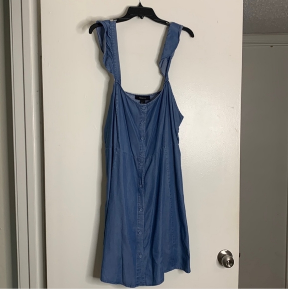Forever 21+ | Chambray Mini Dress - Picture 2 of 8